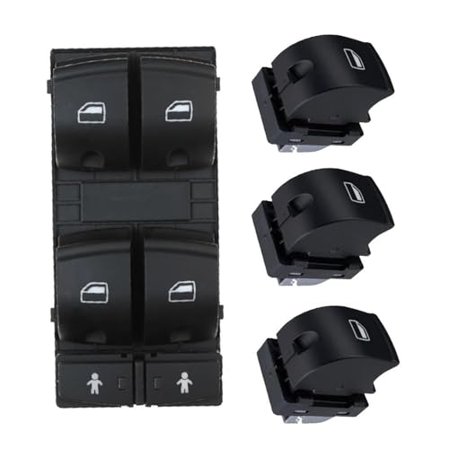 Für A&udi Q7 2007-2015 Für A&udi A6 2005-2011 Elektrische Fensterheber Control Schalter Glas Heber Regler Taste 4F0959851G Auto Fensterheber Schalter(5) von SCBSTKBGGW