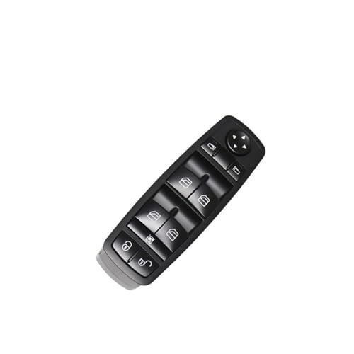 Für M&ercedes W169 A Clase Für W245 B Clase 2007-2011 Auto Schwarz Electric Power Fenster Master Control Schalter 1698206710 Auto Fensterheber Schalter(2) von SCBSTKBGGW