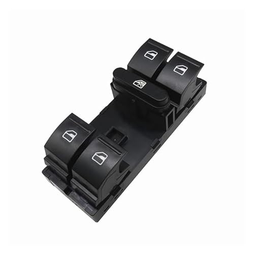 Für VW Für Golf 5 6 Für Jetta MK5 Mk6 Für Tiguan Für Touran Für Passat B6 Wichtigsten Power Fenster Türschloss Schalter 1K4959857B 1K0962125B Auto Fensterheber Schalter(NO Chrome2) von SCBSTKBGGW
