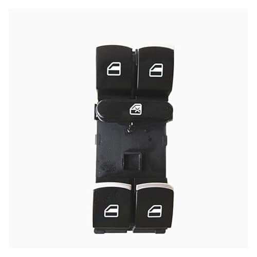 Für VW Für Golf 5 6 Für Jetta MK5 Mk6 Für Tiguan Für Touran Für Passat B6 Wichtigsten Power Fenster Türschloss Schalter 1K4959857B 1K0962125B Auto Fensterheber Schalter(With Chrome1) von SCBSTKBGGW