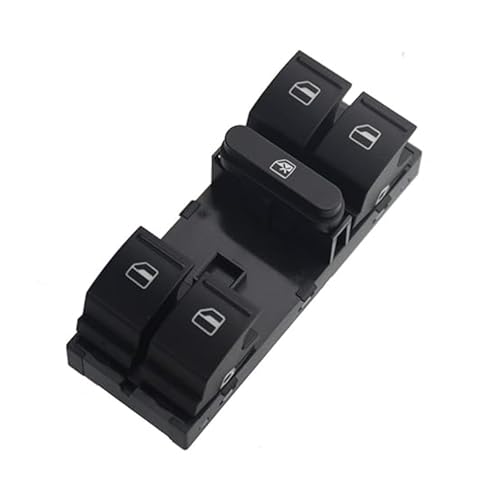 Für VW Für Golf MK5 MK6 Für Jetta Für Passat Für Tiguan Für CC 1K4 959 857 B Fensterheberschalter Hauptschalter 1K4959857 Auto Fensterheber Schalter(1pcs) von SCBSTKBGGW