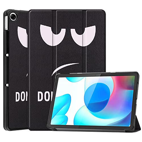 SCDMY Hülle für Realme Pad （10.4"）, Ultra PU Flip Etui Case Cover Smart Lederhülle Schutzhülle Ständer Flip Tasche Shell -Augen von SCDMY