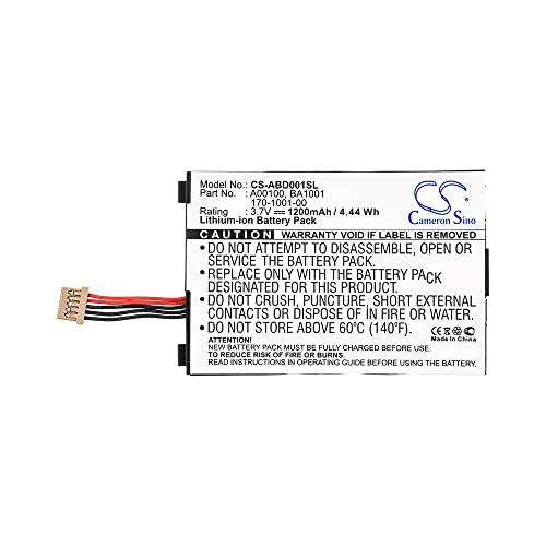 Ersatzakku für A00100 BA1001 170-1001-00 K D00111 3.7V 1200mAh von SCESMIA