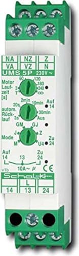 2 Schließer 10A/250V AC NA/NZ 12-230V UC SCHALK UMS 5P von SCHALK