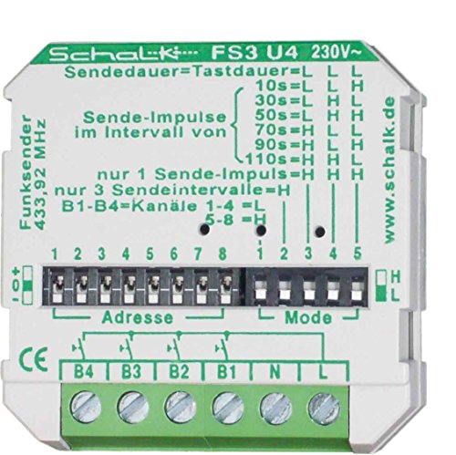 FUNK-SENDER 230VAC SCHALK FS3 U4(230VAC) von SCHALK