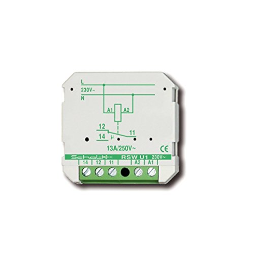 Schaltrelais 230V AC, 1 Wechsler (UP) SCHALK RSW U1 (230V AC) von SCHALK