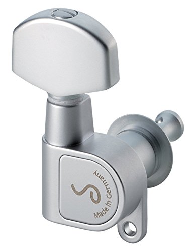 Schaller »M6 180 MACHINE HEADS - CHROME - 3L/3R - LARGE METAL - SOLID HEADSTOCK POST 21.7mm« Mechaniken für E-Gitarre - Set mit 6 Stück von SCHALLER