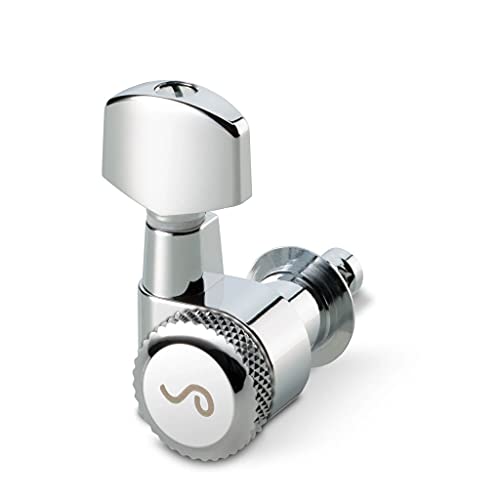 Schaller »M6 PIN SMB SL LOCKING MECHANIK - 6 LINKS« Satz Klemm-Mechaniken für E-Gitarre - Finish: Chrome, 10030220.01.50 von SCHALLER