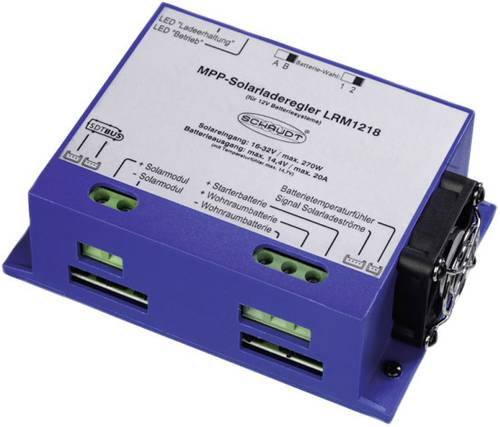 SCHAUDT LRM 1218 Laderegler MPPT 12V 20A SCHAUDT LRM 1218 Laderegler MPPT 12V 20A von SCHAUDT