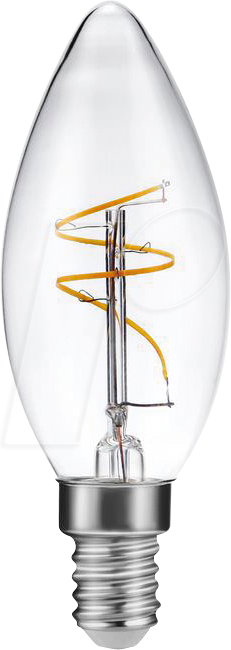SCHI LS149300022 - LED-Lampe E14, 3,2 W, 320 lm, 2200 K, Filament, dimmbar von SCHIEFER LIGHTING
