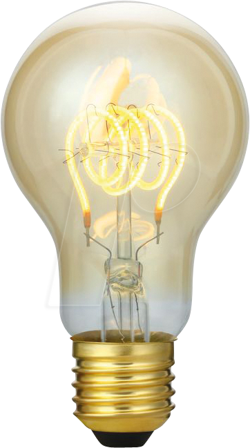 SCHI LX032760505 - LED-Lampe E27, 5 W, 460 lm, 2200 K, Filament, dimmbar von SCHIEFER LIGHTING