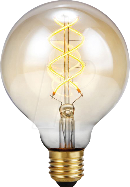 SCHI LX032795505 - LED-Lampe E27, 5 W, 460 lm, 2200 K, Filament, dimmbar von SCHIEFER LIGHTING