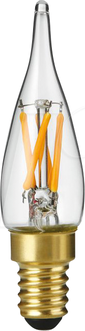SCHI LX142322859 - LED-Lampe E14, 1,5 W, 80 lm, 1900 K, Filament, dimmbar von SCHIEFER LIGHTING