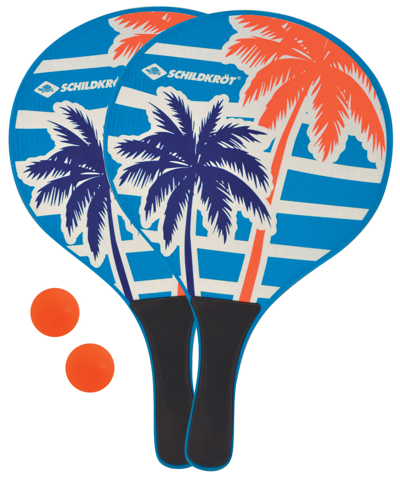 SCHILDKRÖT Beach Paddle Ball Set, 4-teilig SCHILDKRÖT Beach Paddle Ball Set, 4-teilig von SCHILDKRÖT