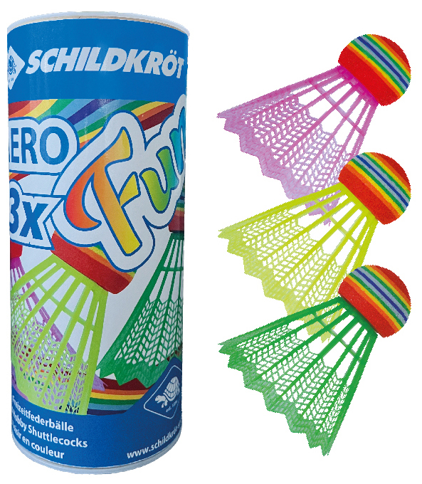 SCHILDKRÖT Federball Ball Aero Fun, farbig sortiert SCHILDKRÖT Federball Ball Aero Fun, farbig sortiert von SCHILDKRÖT
