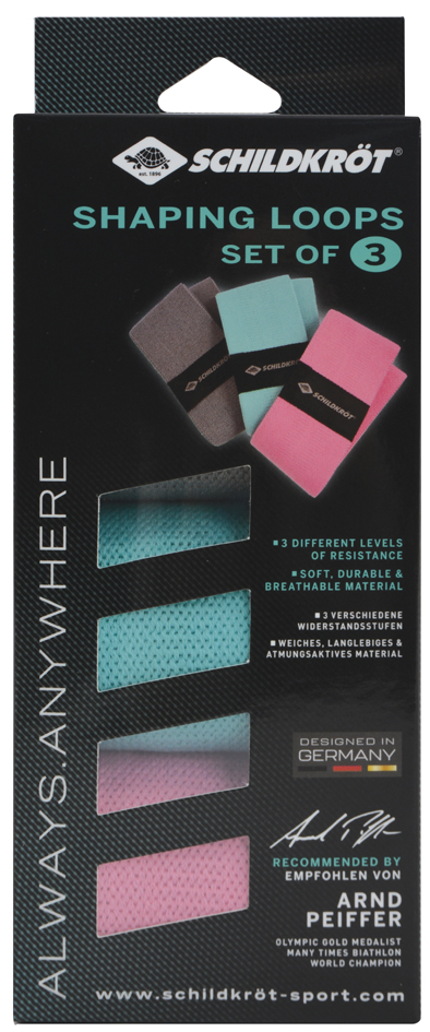 SCHILDKRÖT Fitness-Bänder Shaping Loop Set, farbig sortiert SCHILDKRÖT Fitness-Bänder Shaping Loop Set, farbig sortiert von SCHILDKRÖT