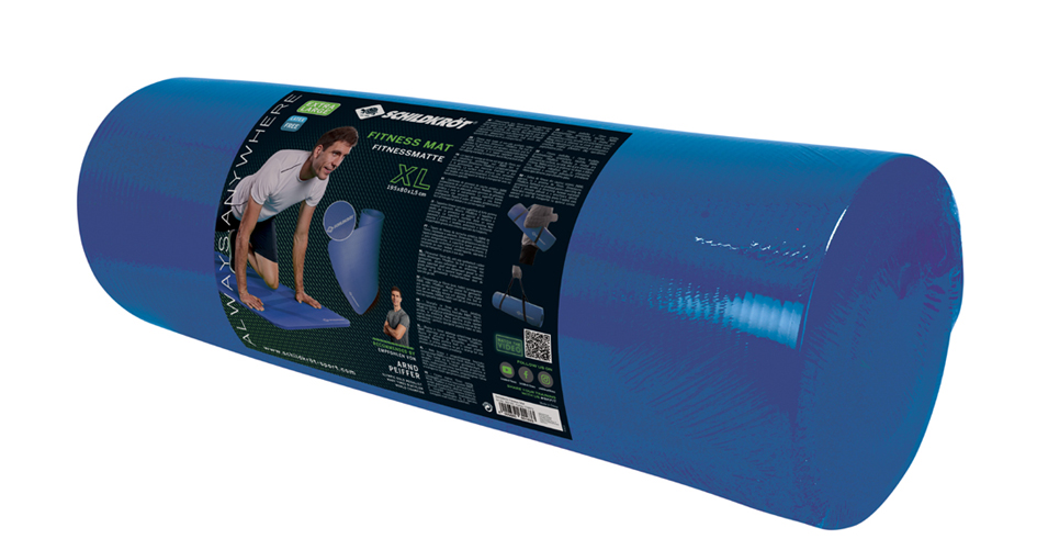 SCHILDKRÖT Fitnessmatte XL, 15 mm, blau SCHILDKRÖT Fitnessmatte XL, 15 mm, blau von SCHILDKRÖT