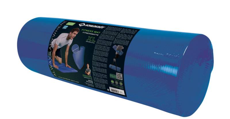 SCHILDKRÖT Fitnessmatte XL, 15 mm, blau von SCHILDKRÖT