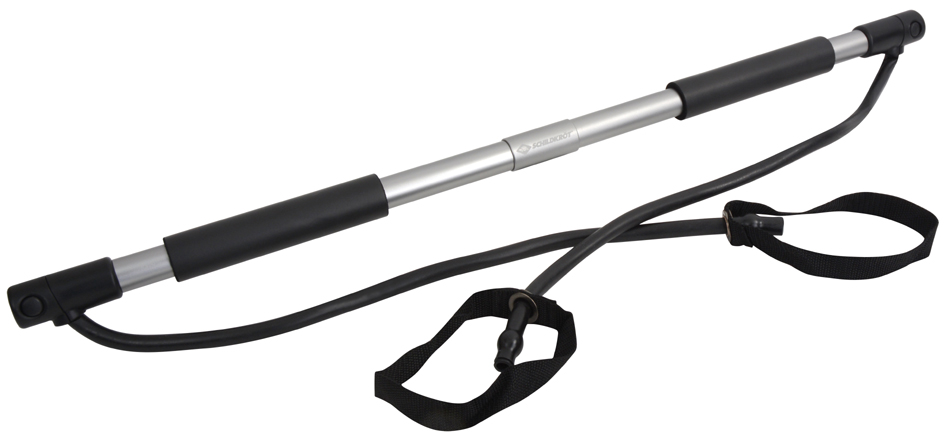 SCHILDKRÖT Fitnessstab Gymnastics Stick, silber/schwarz SCHILDKRÖT Fitnessstab Gymnastics Stick, silber/schwarz von SCHILDKRÖT