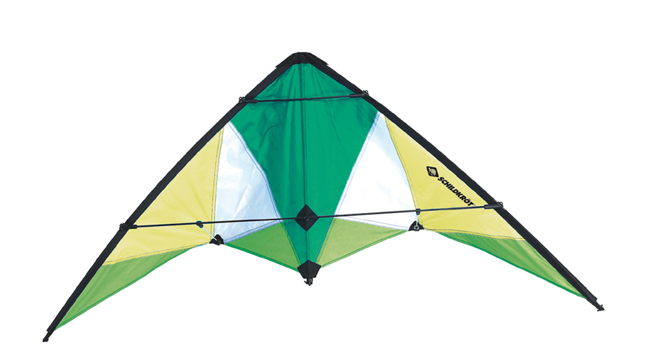 SCHILDKRÖT Lenkdrache Stunt Kite 133, grün von SCHILDKRÖT