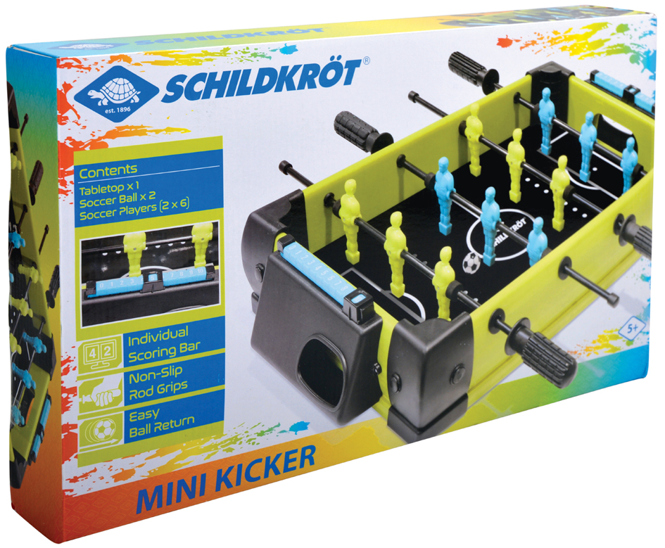 SCHILDKRÖT Mini Tisch Kicker, (B)500 x (T)450 x (H)100 mm von SCHILDKRÖT