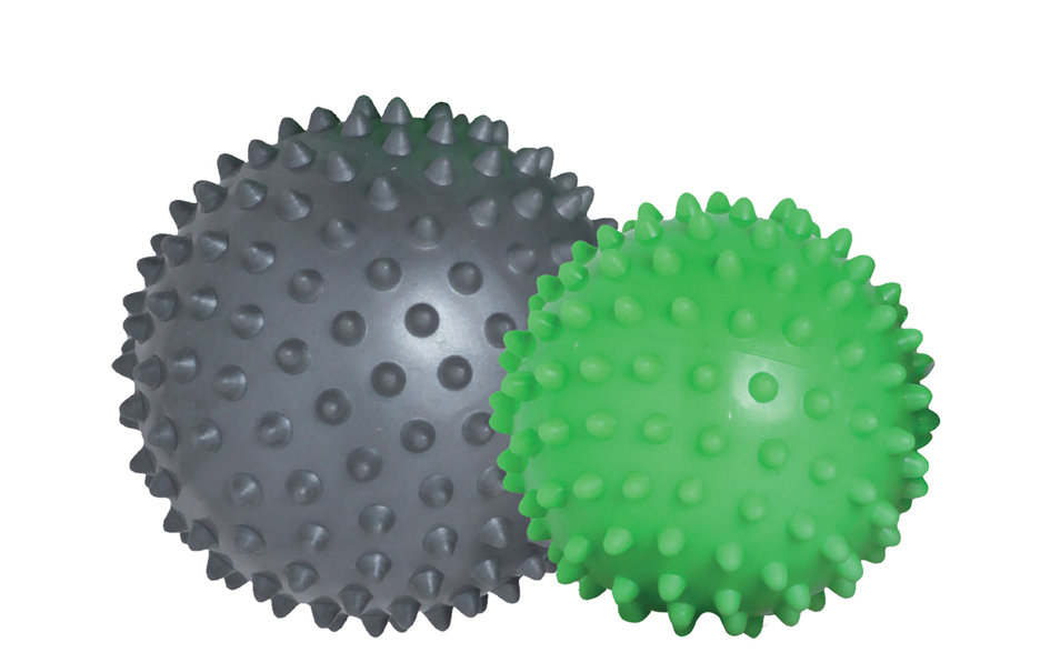 SCHILDKRÖT Noppenball-/Massageball-Set, grau / grün SCHILDKRÖT Noppenball-/Massageball-Set, grau / grün von SCHILDKRÖT