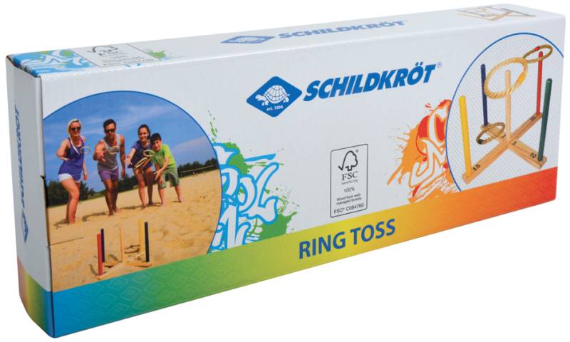 SCHILDKRÖT Ringwurfspiel , Ring Toss, , aus Holz von SCHILDKRÖT