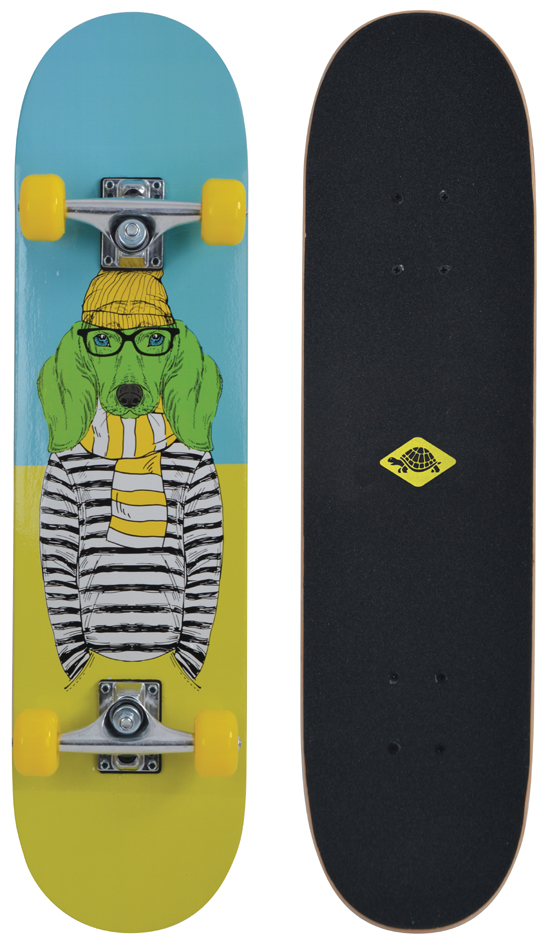 SCHILDKRÖT Skateboard Kicker 31,  Green Dog von SCHILDKRÖT