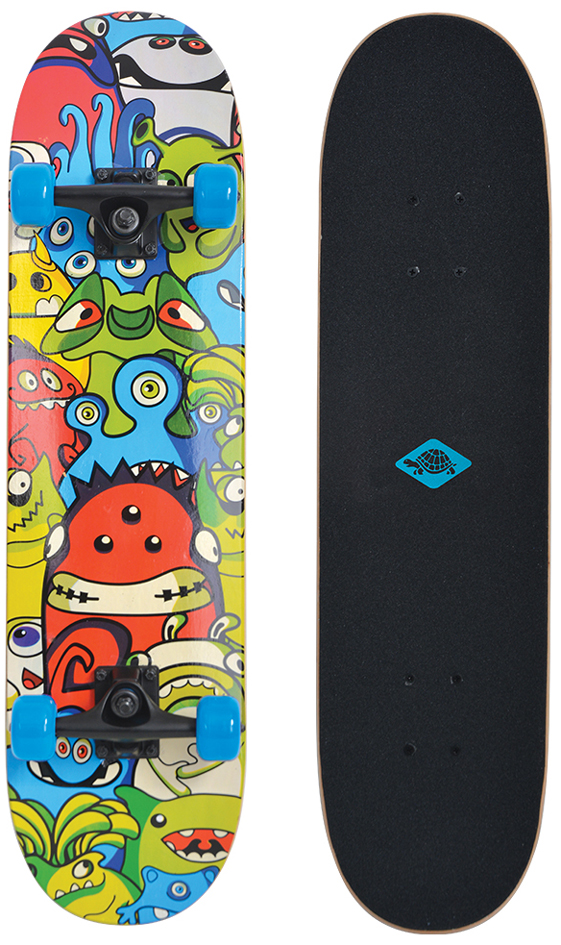 SCHILDKRÖT Skateboard Slider 31, Monsters SCHILDKRÖT Skateboard Slider 31, Monsters von SCHILDKRÖT