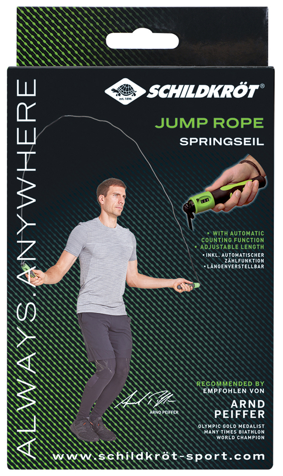 SCHILDKRÖT Springseil mit Zählfunktion Jump Rope SCHILDKRÖT Springseil mit Zählfunktion Jump Rope von SCHILDKRÖT