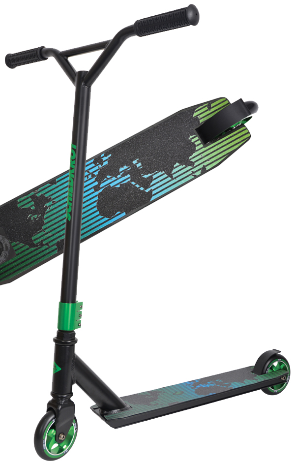 SCHILDKRÖT Tretroller Stunt Scooter Untwist Ocean von SCHILDKRÖT