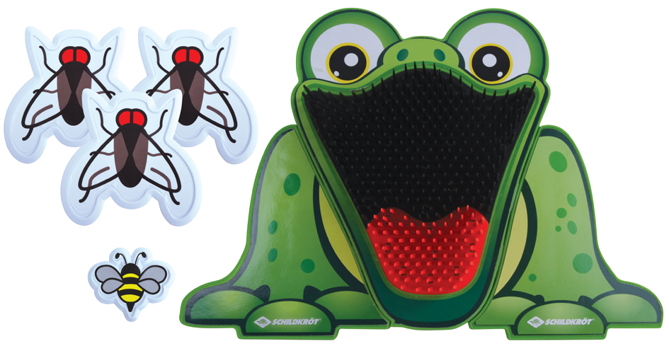 SCHILDKRÖT Wurfspiel Feed The Frog Toss Game von SCHILDKRÖT