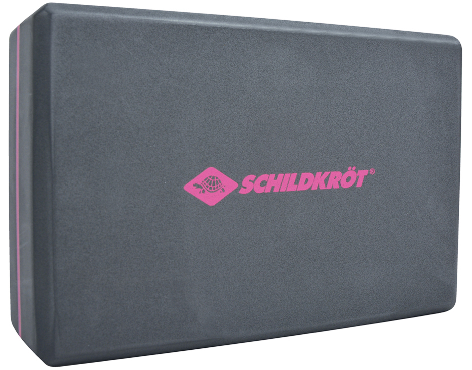 SCHILDKRÖT Yoga Block, 200 g, grau/pink SCHILDKRÖT Yoga Block, 200 g, grau/pink von SCHILDKRÖT