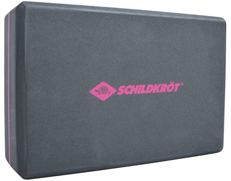 SCHILDKRÖT Yoga Block, 200 g, grau/pink von SCHILDKRÖT