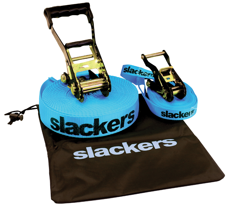 slackers Slackline Classic inkl. gratis Teaching Line von SCHILDKRÖT