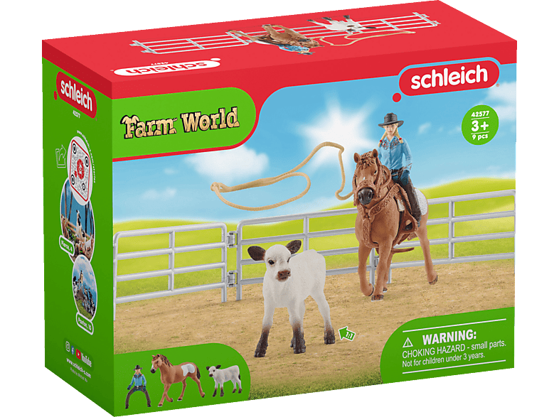 SCHLEICH 42577 TEAM ROPING MIT COWGIRL Spielfigur Mehrfarbig SCHLEICH 42577 TEAM ROPING MIT COWGIRL Spielfigur Mehrfarbig von SCHLEICH