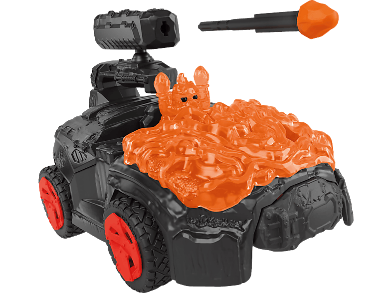 SCHLEICH 42668 LAVA-CRASHMOBIL MIT MINI CREATURE Spielset Mehrfarbig von SCHLEICH