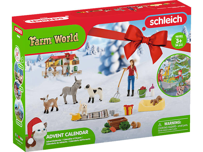 SCHLEICH Adventskalender 2023 FW Mehrfarbig von SCHLEICH