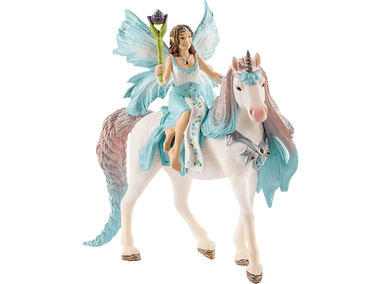 SCHLEICH Eyela mit Prinzessinnen-Einhorn Spielfigur Mehrfarbig von SCHLEICH