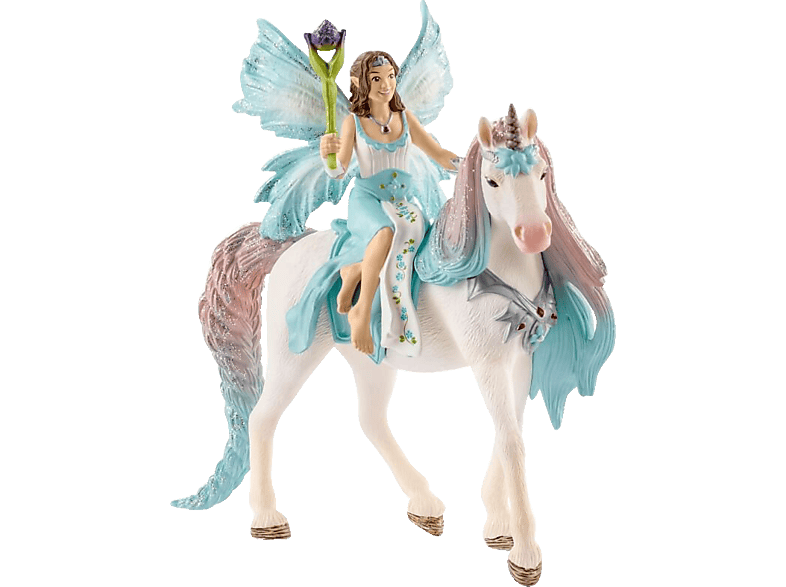 SCHLEICH Eyela mit Prinzessinnen-Einhorn Spielfigur Mehrfarbig SCHLEICH Eyela mit Prinzessinnen-Einhorn Spielfigur Mehrfarbig von SCHLEICH