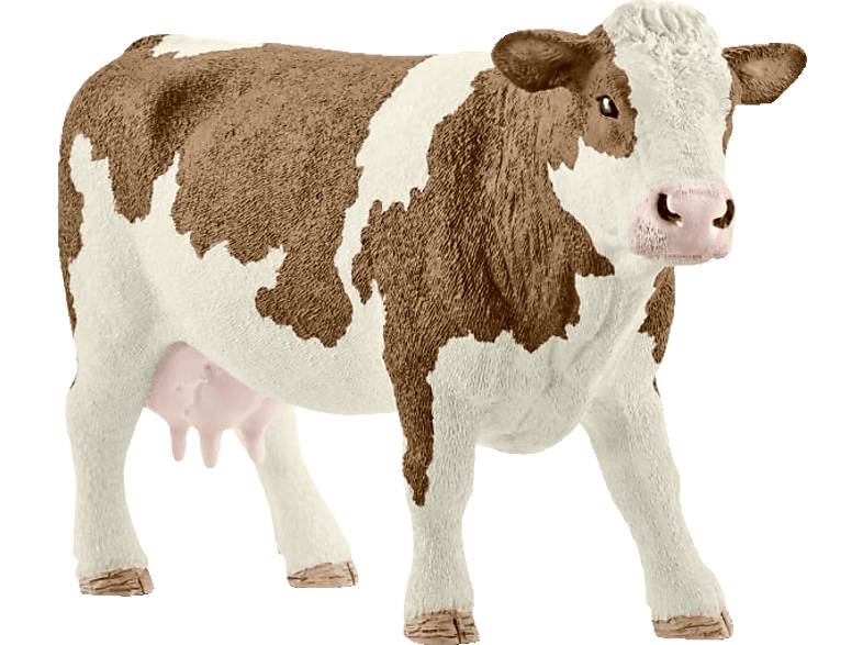 SCHLEICH Fleckvieh-Kuh Spielfigur Mehrfarbig von SCHLEICH