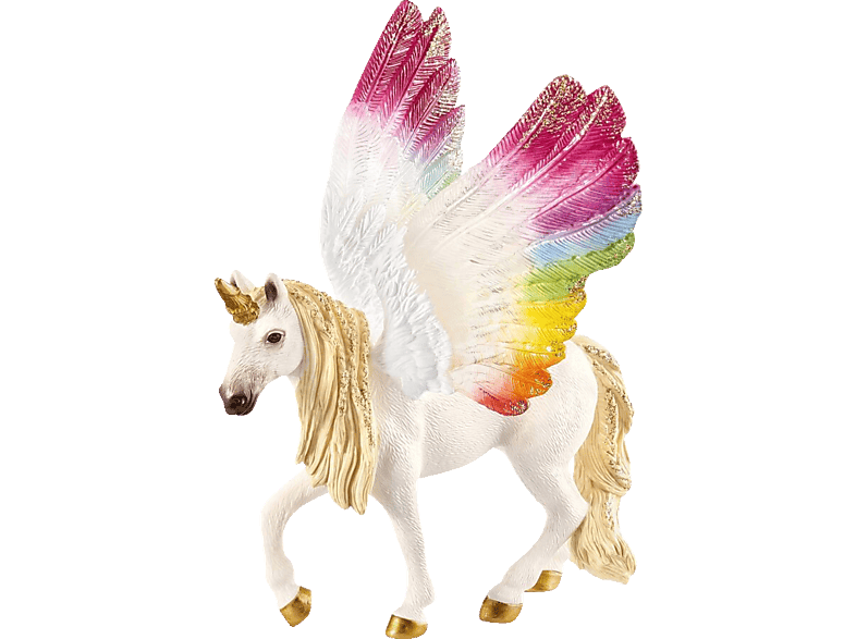 SCHLEICH Geflügeltes Regenbogeneinhorn Spielfigur Mehrfarbig von SCHLEICH