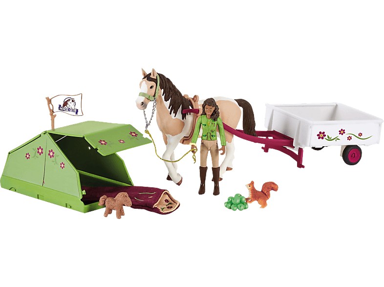 SCHLEICH Horse Club Sarahs Campingausflug Spielset Mehrfarbig von SCHLEICH