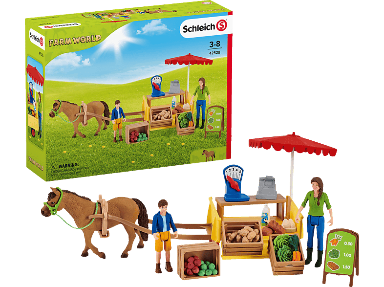 SCHLEICH Mobiler Farm Stand Spielset Mehrfarbig SCHLEICH Mobiler Farm Stand Spielset Mehrfarbig von SCHLEICH
