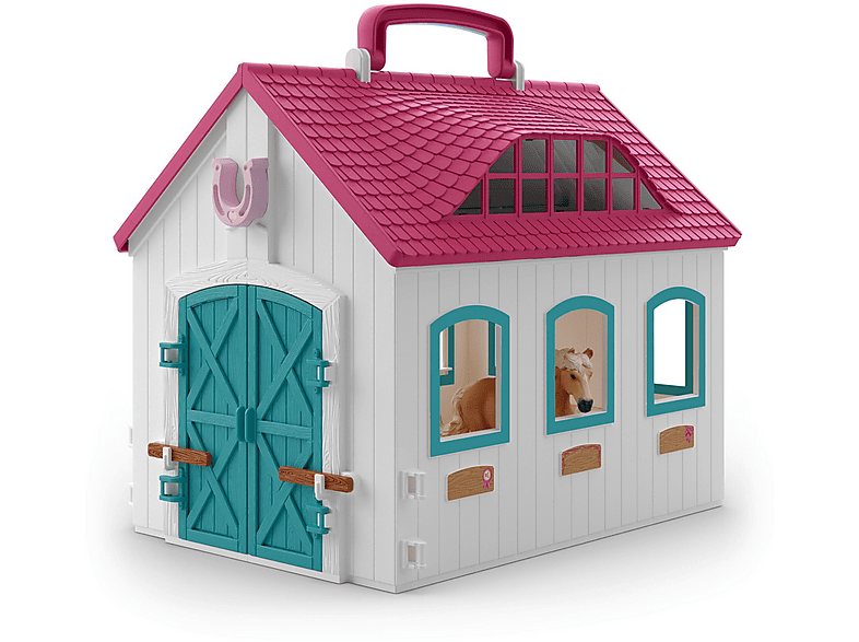 SCHLEICH Offenstall "Kleines Hufeisen" Spielset Mehrfarbig SCHLEICH Offenstall "Kleines Hufeisen" Spielset Mehrfarbig von SCHLEICH