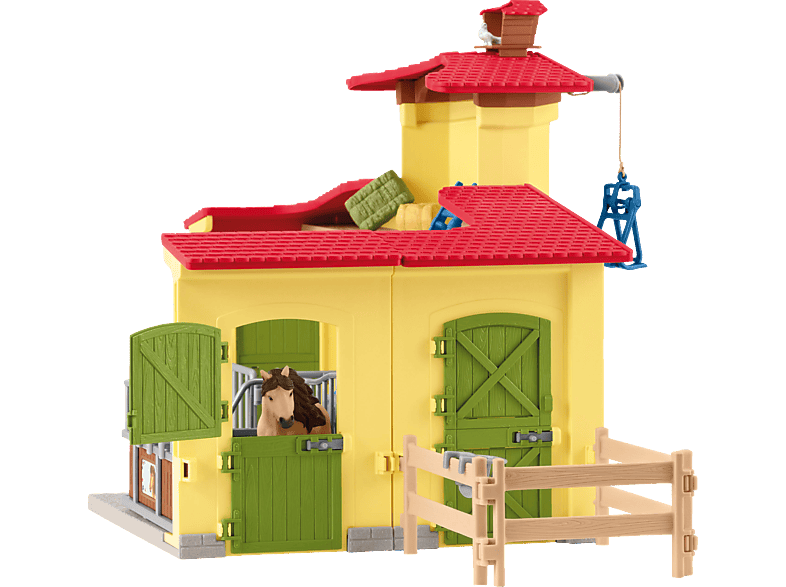 SCHLEICH Ponybox mit Islandpferd Hengst Spielset Mehrfarbig von SCHLEICH