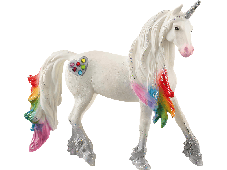 SCHLEICH Regenbogeneinhorn, Hengst Spielfigur Mehrfarbig von SCHLEICH