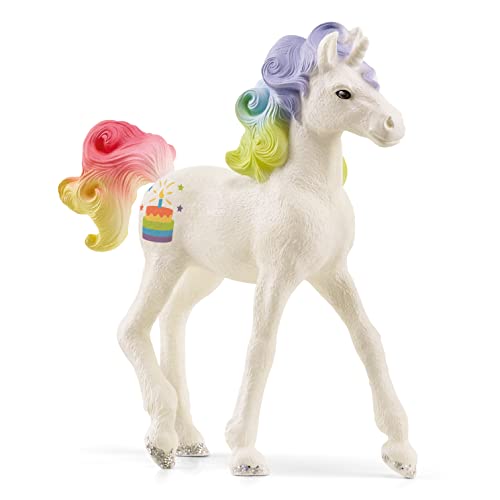 schleich 70742 Sammeleinhorn Regenbogentorte, für Kinder ab 5 Jahren, BAYALA - Sammelfigur schleich 70742 Sammeleinhorn Regenbogentorte, für Kinder ab 5 Jahren, BAYALA - Sammelfigur von SCHLEICH