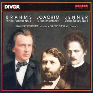 Brahms & Friends, Vol. 3: Brahms, Joachim, Jenner von SCHMIDT,R/SASAKI,S.