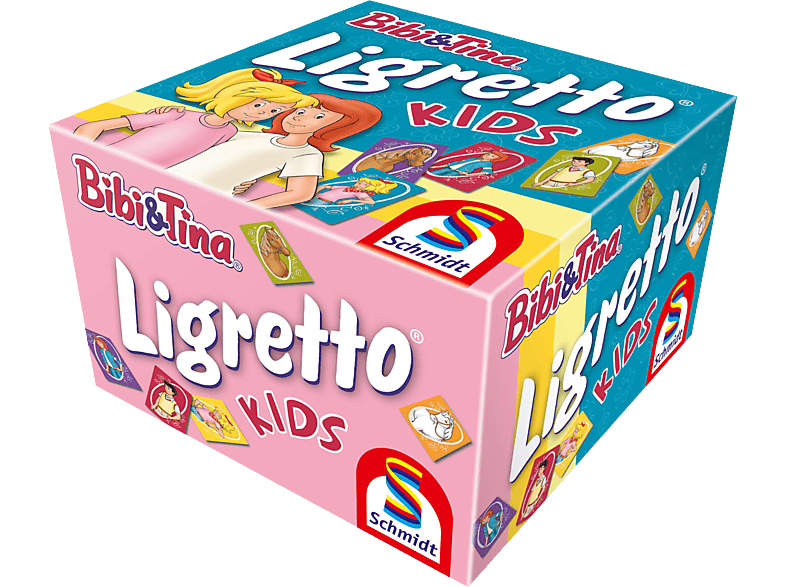 SCHMIDT SPIELE (UE) Ligretto Kids - Bibi & Tina Kartenspiel Mehrfarbig von SCHMIDT SPIELE (UE)